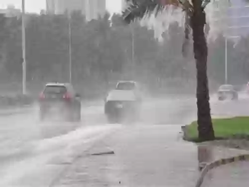 هطول الأمطار في العديد من مُدن المملكة 