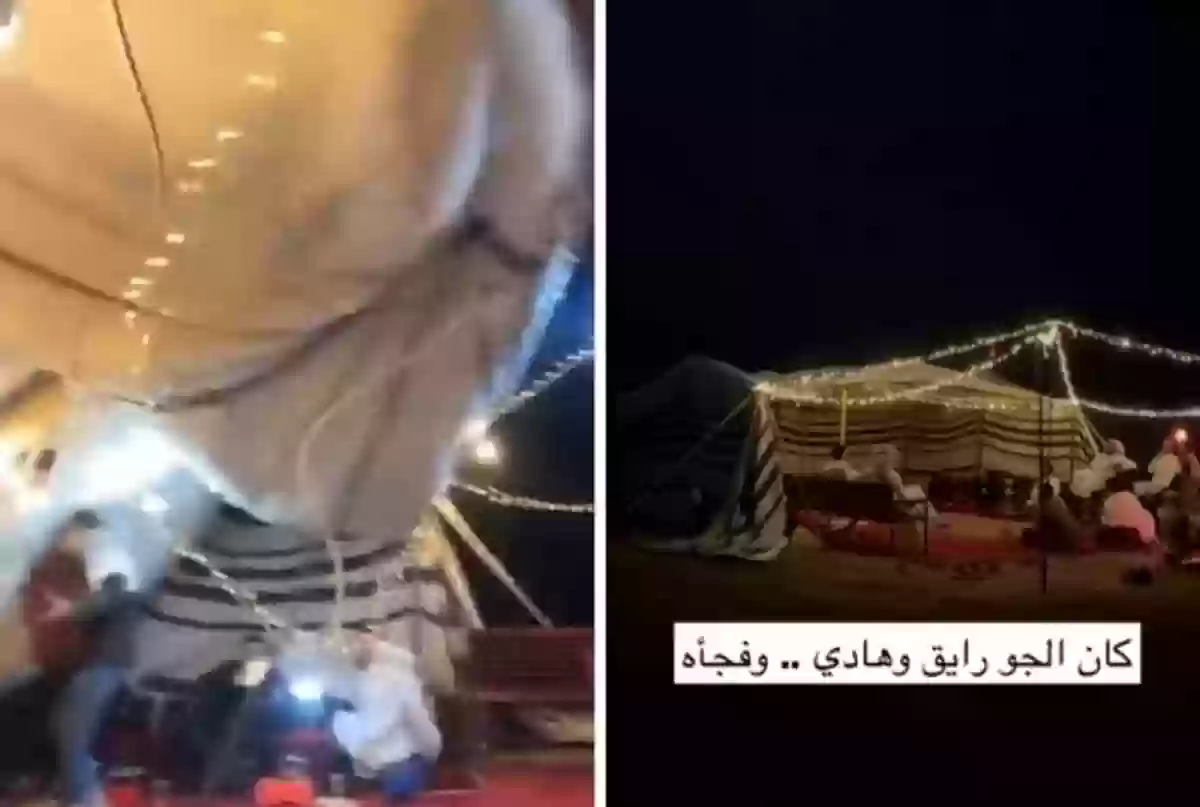 سعوديون يوثقون تحضير كشتة في الصحراء.. من روقان وهدوء إلى كابوس