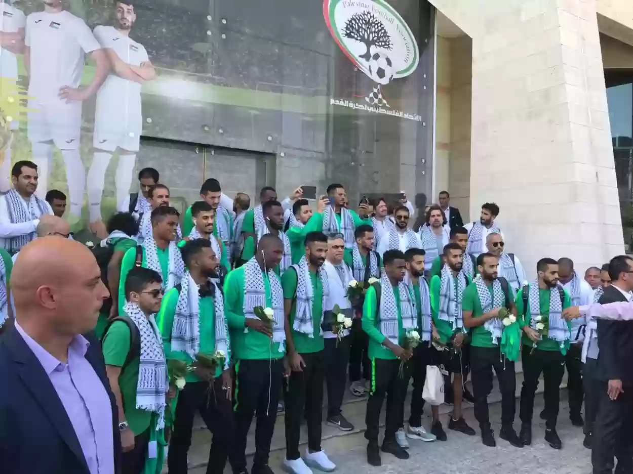 آخر استعدادات المنتخب السعودي لملاقاة فلسطين