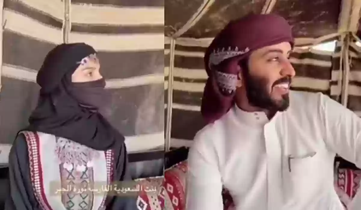 مشهور السناب «عبدالرحمن المطيري» في لقاء مع فارسة وخيالة سعودية