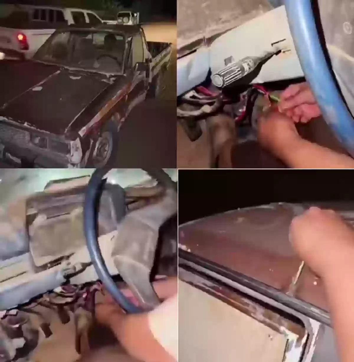 شاب يستعرض أغرب سيارات التوصيل في السعودية