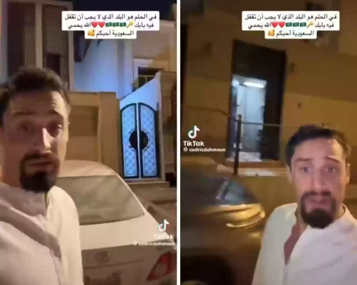 سؤال حير سائح يجوب شوارع السعودية ليلًا ويخلد جمالها للذكرى بفيديو