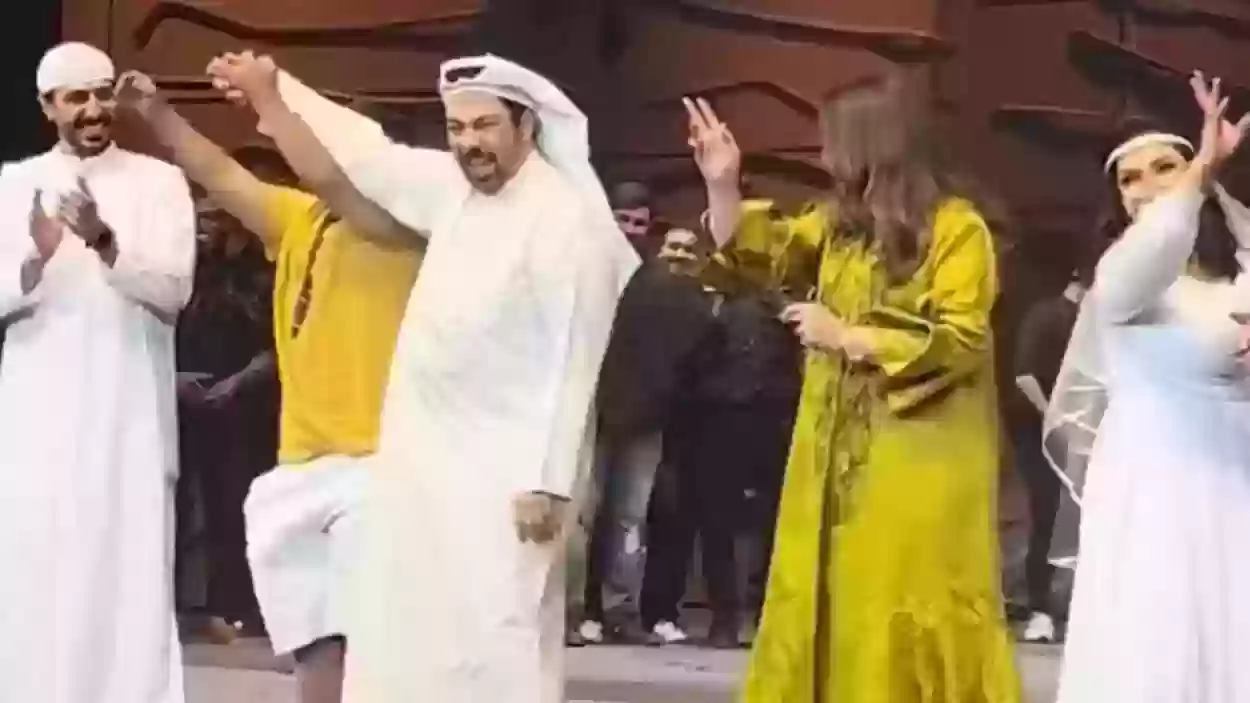 رقص هدى حسين على أنغام هذا السعودي فوق فوق