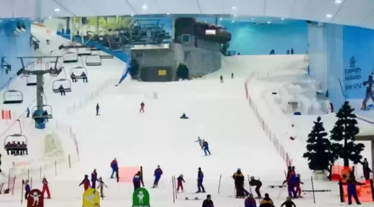 أين يمكنك التزلج في دبي