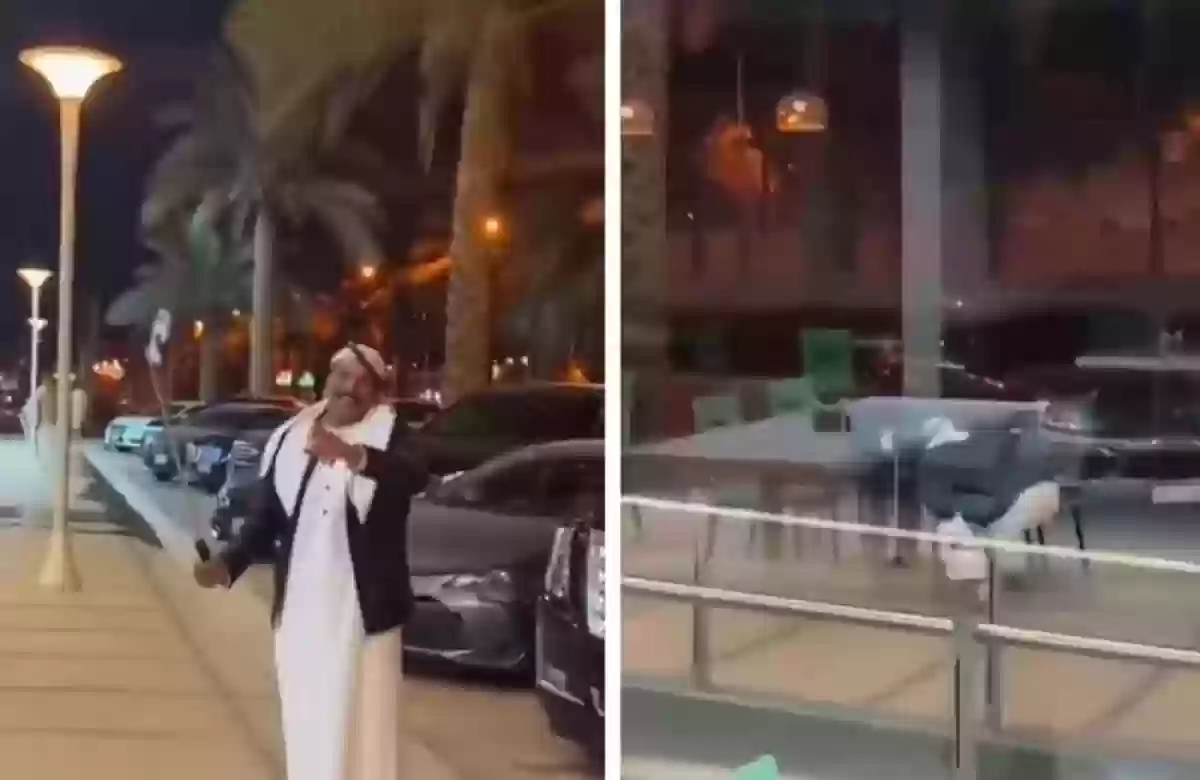 مشهور تيك توك سعودي يثير الجدل بما قام به في شارع عام