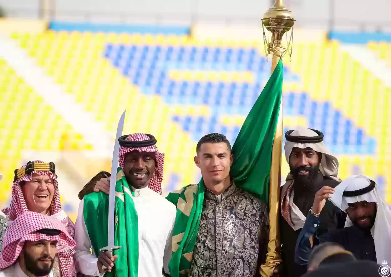 رونالدو يفاجئ الجميع في احتفالات اليوم الوطني السعودي