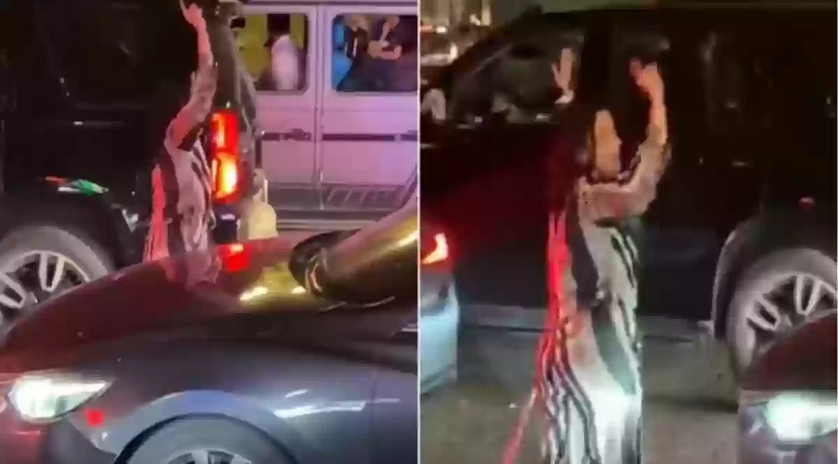 دوريات الأمن في الرياض تجري ضبط سيدة تعطل حركة المرور والسبب