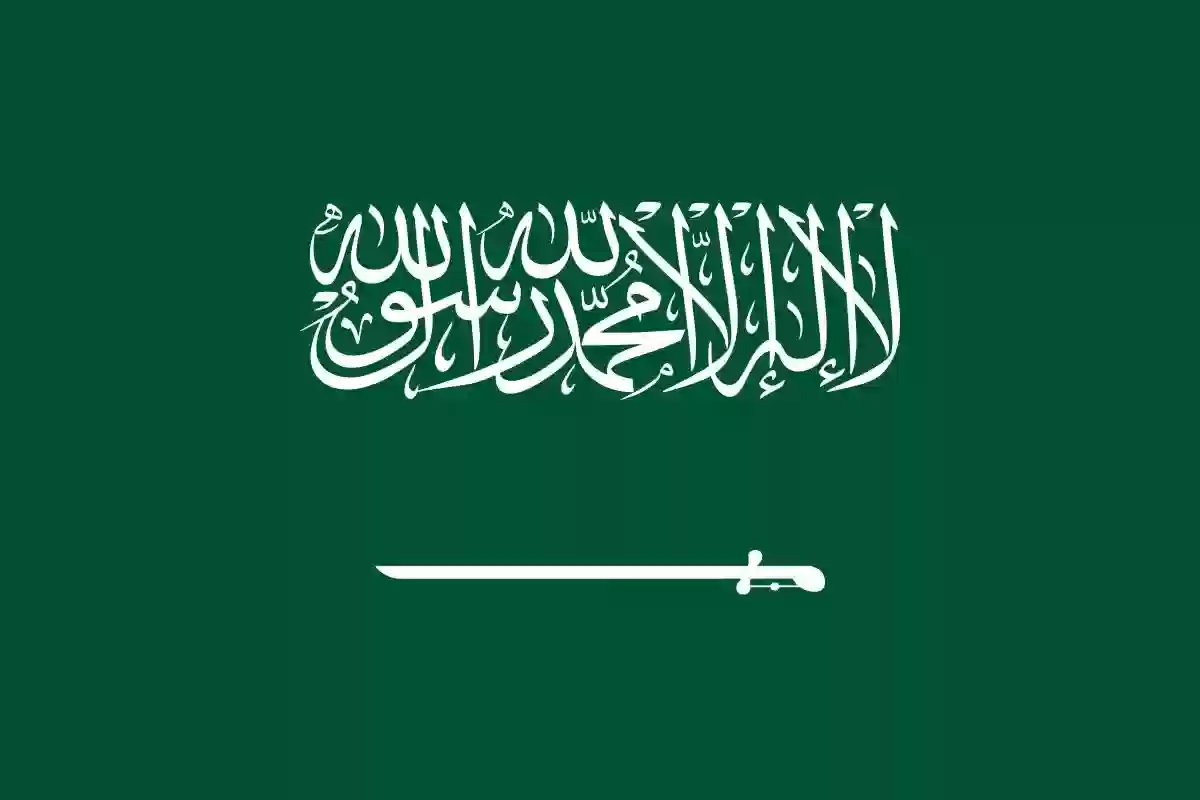 الفرق بين علم السعودية القديم والجديد